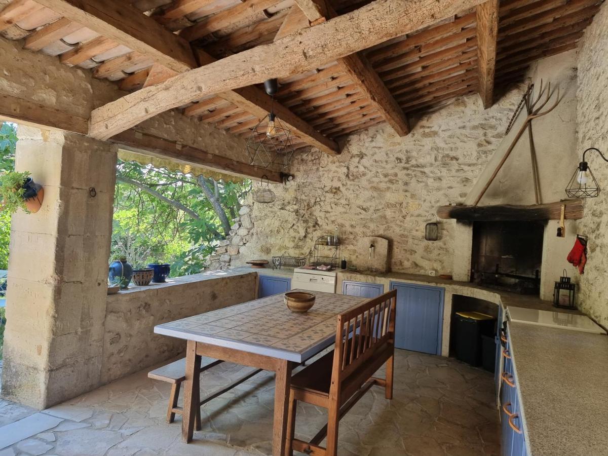 Le Pigeonnier, Gite Des Lucioles En Provence Montségur-sur-Lauzon Exterior foto